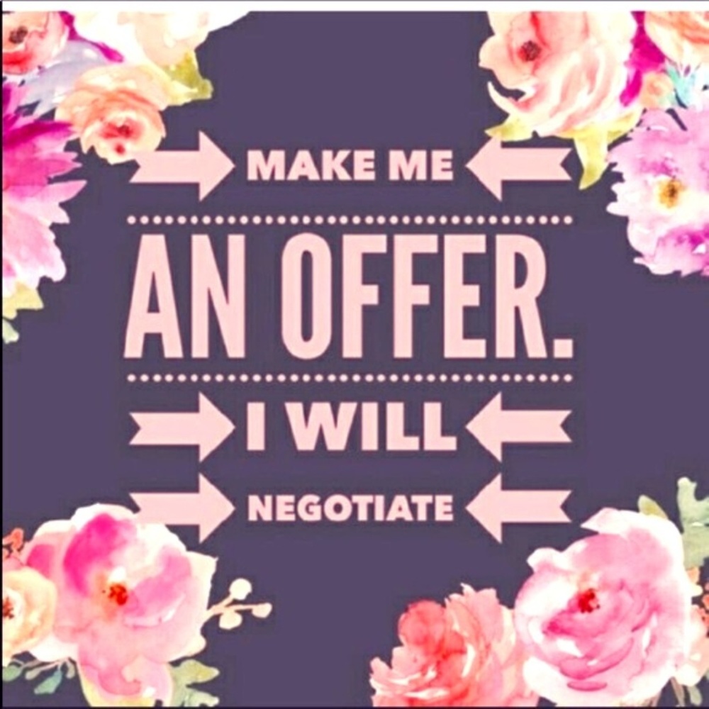 Happy to Negotiate Prices! โฅ